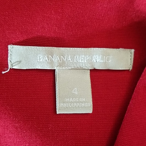 Banana Republic red dress - Picture 5 of 5